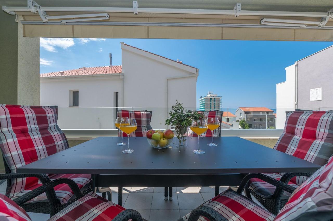 Luxury Apartment Purple Summer Sea View Makarská Exteriér fotografie