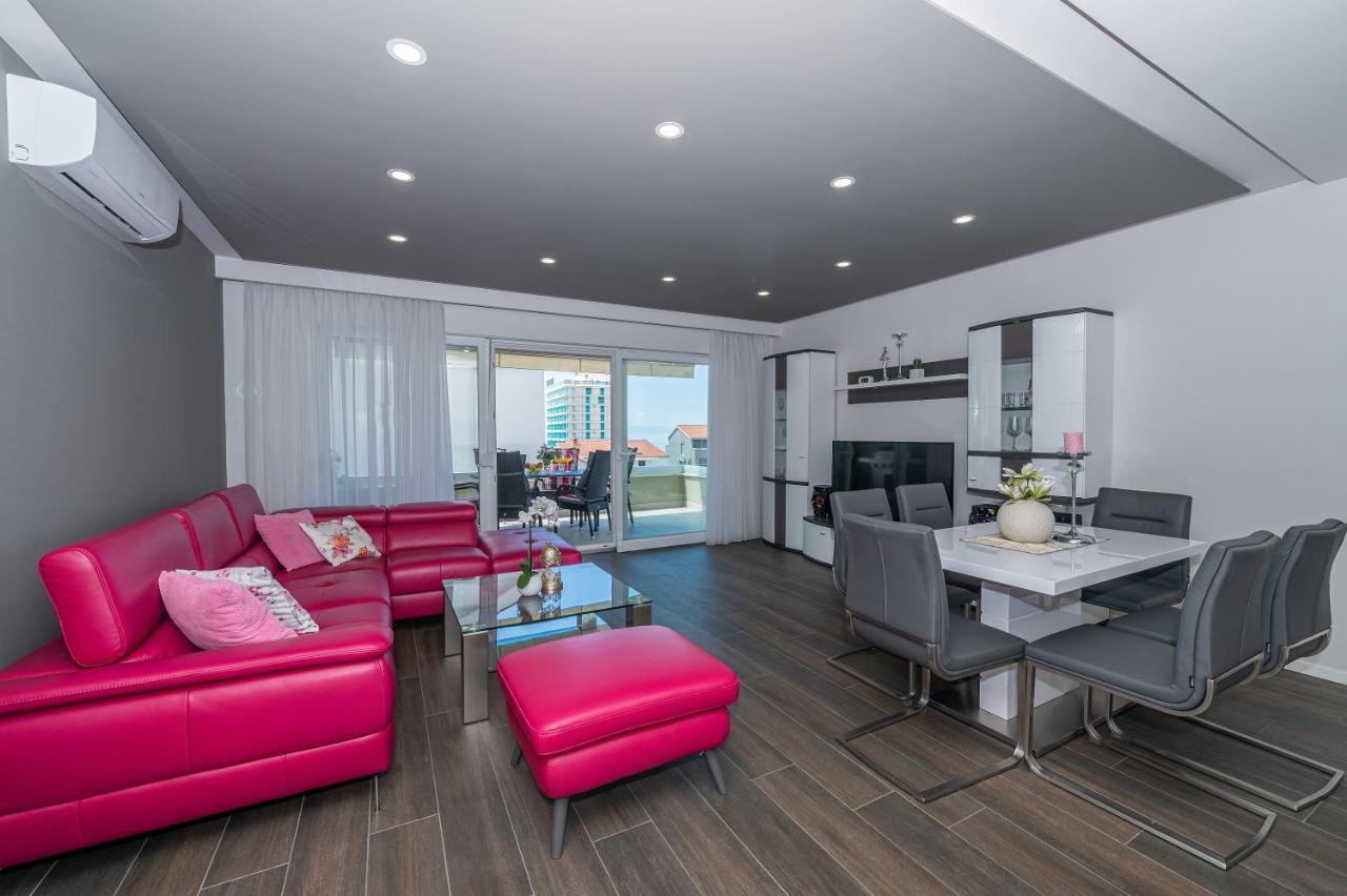 Luxury Apartment Purple Summer Sea View Makarská Exteriér fotografie